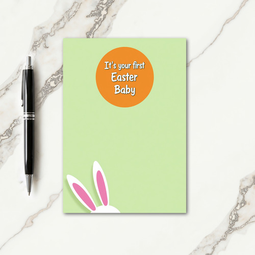 First Spring Joy Celebration Card