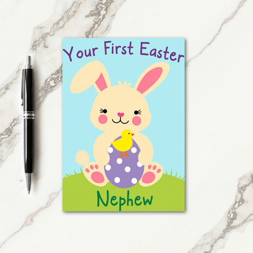 First Springtime Celebration Card