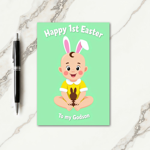 First Year Baby Celebration Card