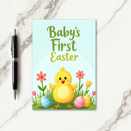 First Year Celebration Card