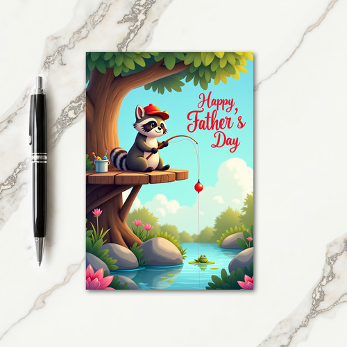 Fishing Buddy Fathers Day Card