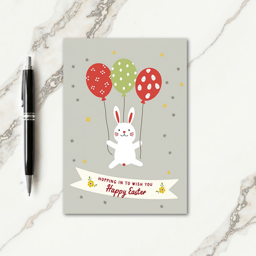 Floating Friend Holiday Card