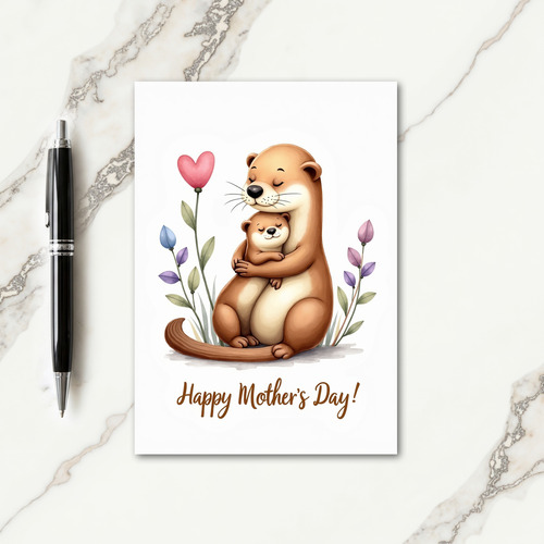 Floral Accents Mothers Day Card