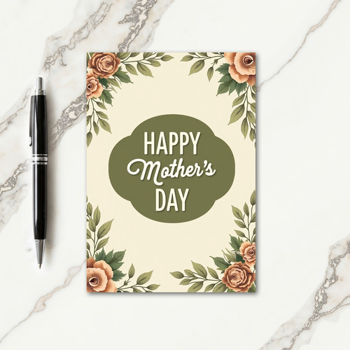 Floral Affection Celebration Card