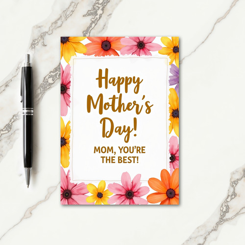 Floral Affection Greeting Card