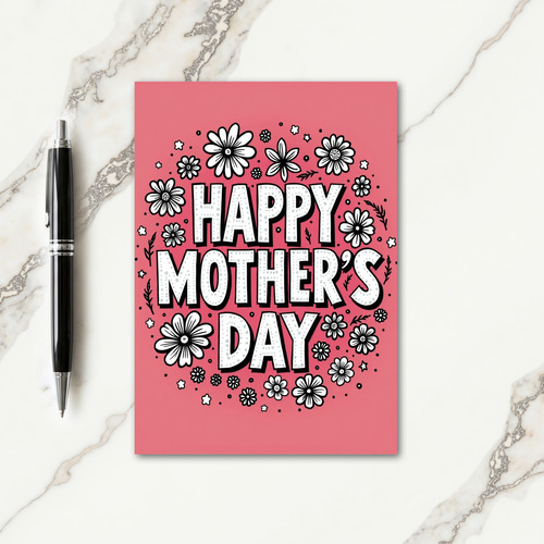 Floral Affectionate Mother Card