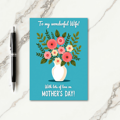 Floral Affectionate Mothers Day Card