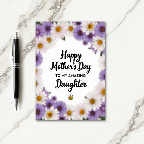 Floral Amazing Mothers Day Card