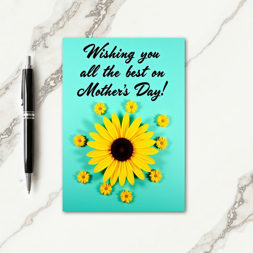 Floral Arc Mothers Day Card