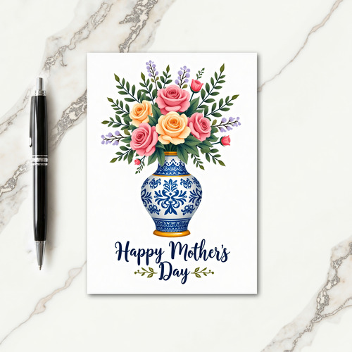 Floral Arrangement Greeting Card