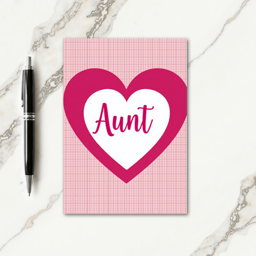 Floral Aunt Mothers Day Love Card