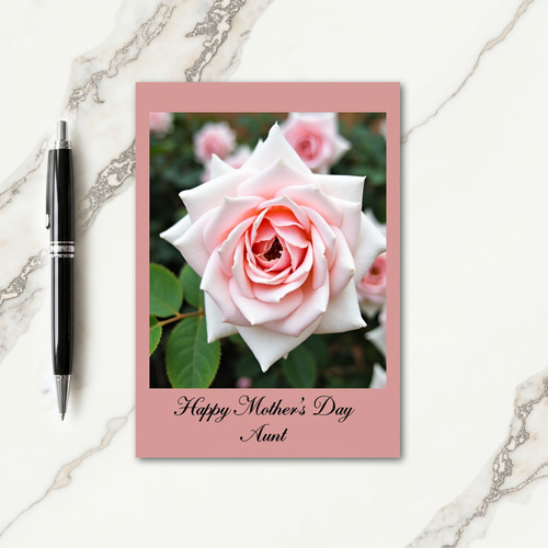 Floral Aunts Day Greeting Card