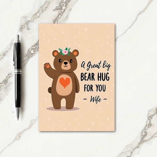 Floral Bears Sweet Mothers Day Card
