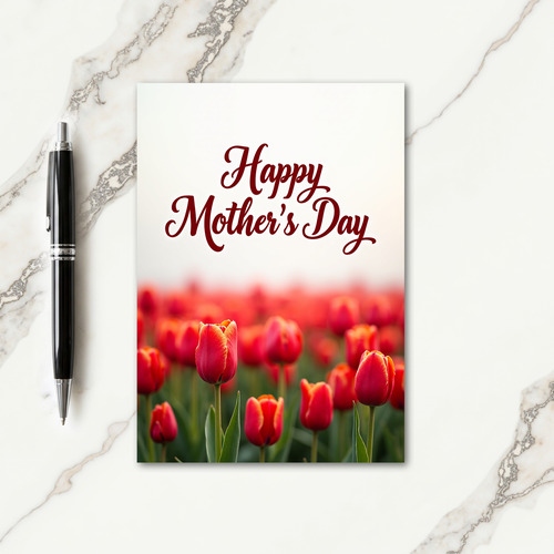Floral Beauty Message Card
