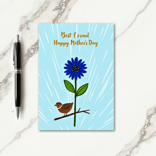 Floral Best Mothers Day Card