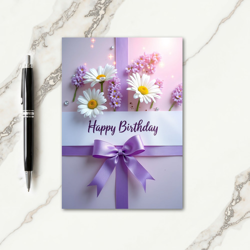 Floral Birthday Blossom Card