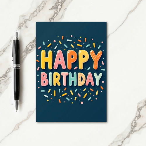 Floral Birthday Design Card