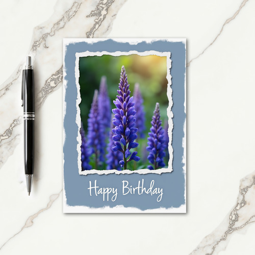 Floral Birthday Spire Card