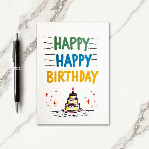 Floral Birthday Wishes Image Card