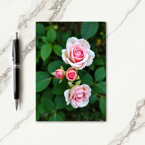 Floral Bloom Pink Blossom Card