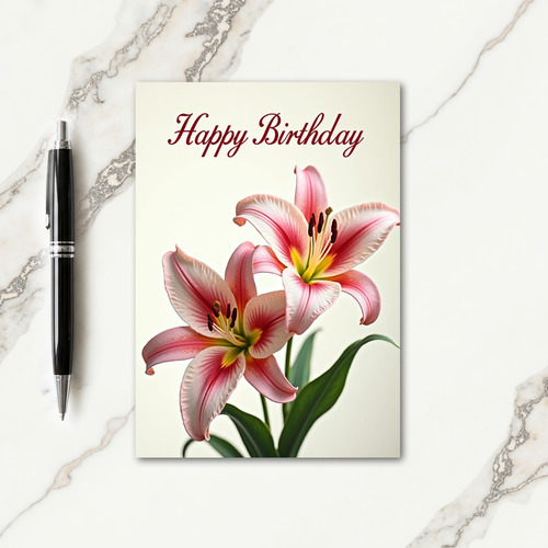 Floral Bloom Special Birthday Card