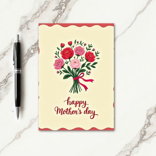 Floral Blossom Mothers Day Card