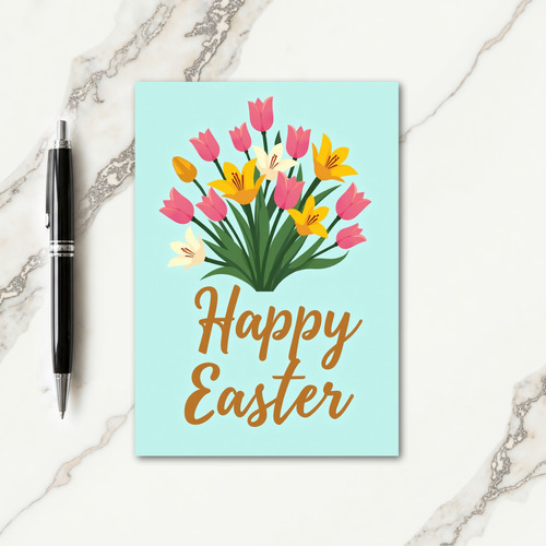 Floral Blossom Spring Card