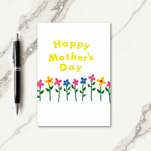 Floral Border Special Day Card