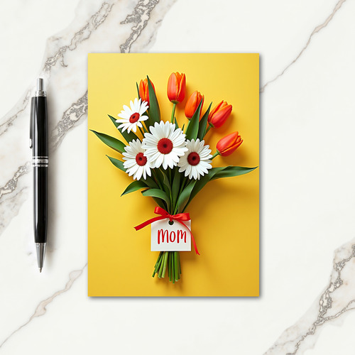 Floral Bouquet Greeting Card