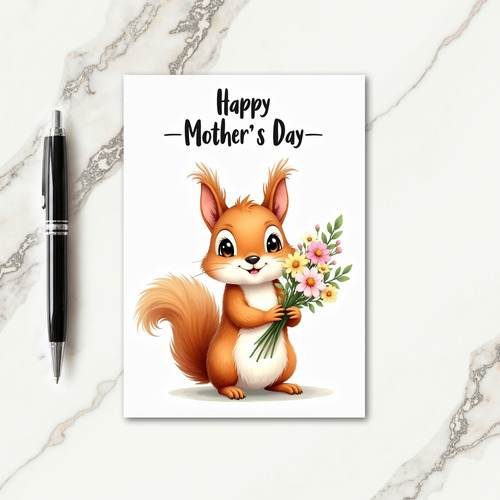 Floral Bouquet Love Mothers Day Card