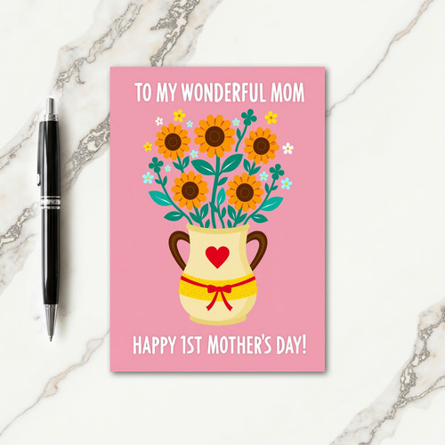 Floral Bouquet Mom Card