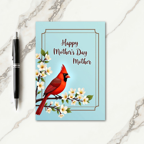 Floral Branch Lovely Mothers Day Card