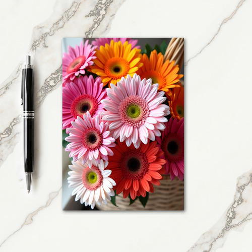 Floral Burst Delightful Card