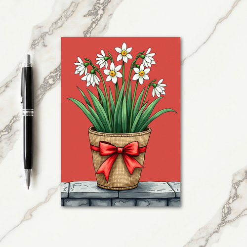 Floral Christmas Card thumbnail