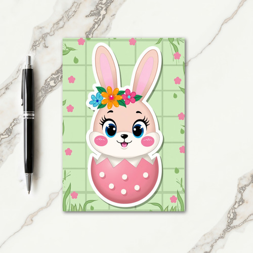 Floral Creature Springtime Card