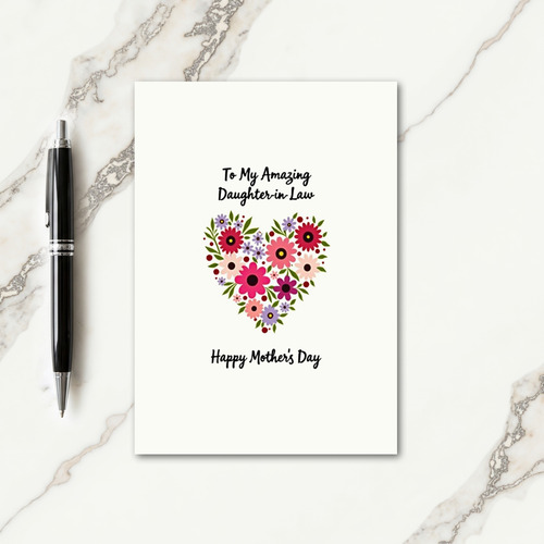 Floral Daughterinlaw Card