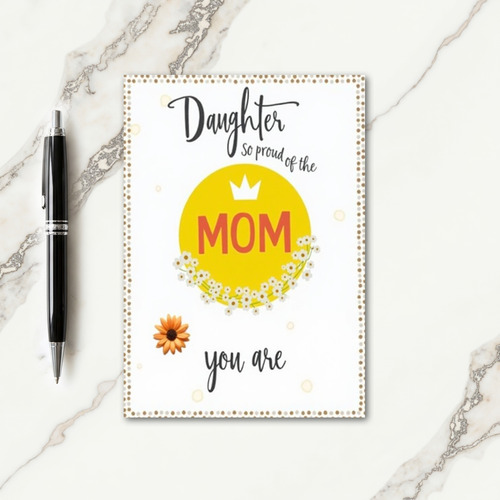 Floral Daughters Mother Card