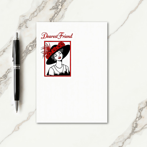 Floral Dearest Friend Card