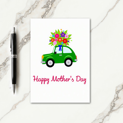 Floral Delivery Auto Card