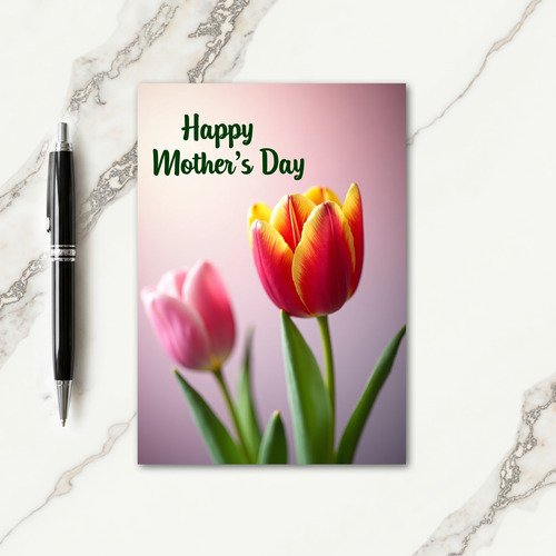 Floral Design Mothers Day Card