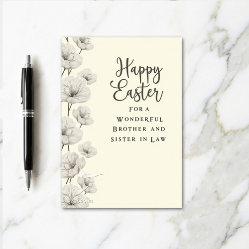 Floral Elegance Greeting Card