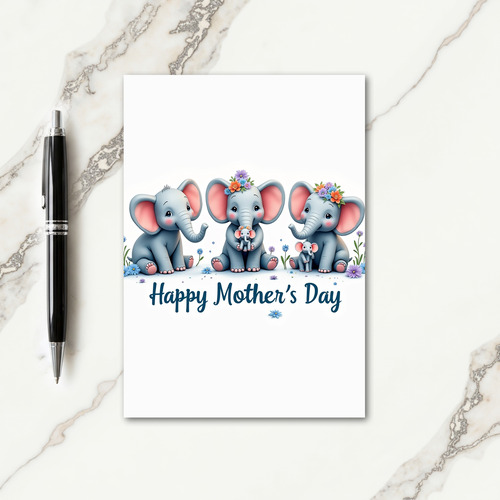 Floral Family Love Card