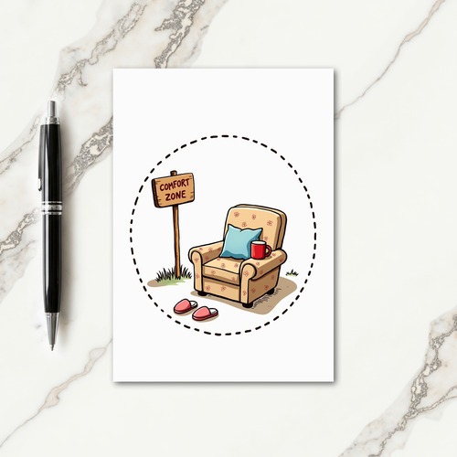 Floral Fathers Day Comfort Card
