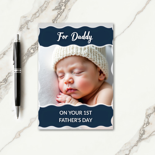 Floral Fathers Day Infant Card