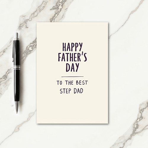 Floral Fathers Day Style Card