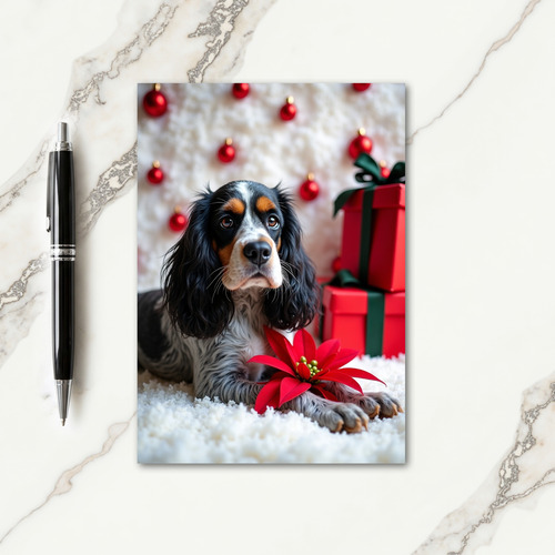 Floral Festive Pet Card