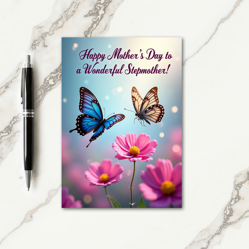 Floral Field Mothers Day Card