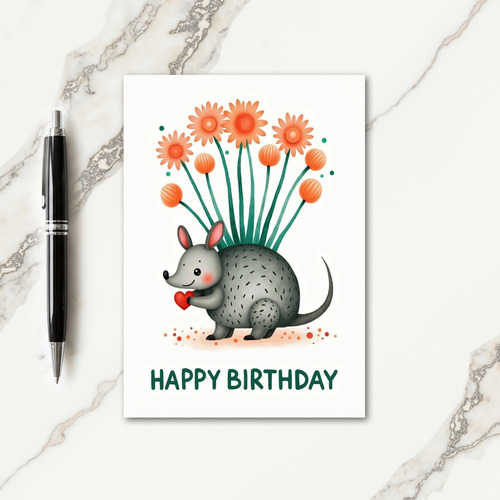 Floral Friend Birthday Card