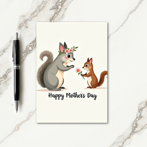 Floral Friends Love Card
