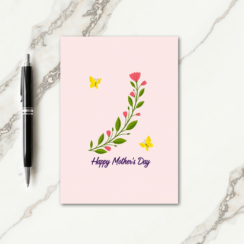 Floral Garden Blossom Card